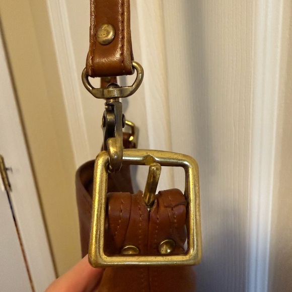 Circular vintage cross body Coach purse - Picture 9 of 13